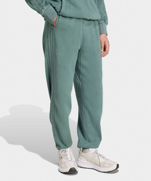 ADIDAS ADIDAS French Terry Washed Loose Pants - Aurora Ivy