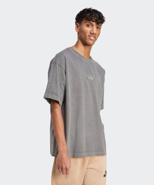 ADIDAS ADIDAS Washed Tee Charcoal Black