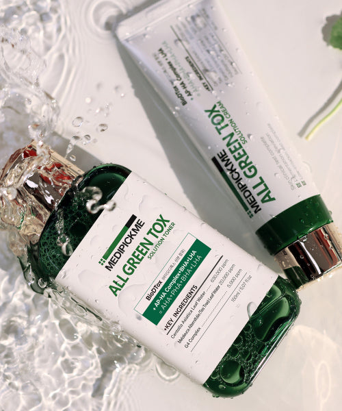 MEDIPICKME Sensitive skin intensive All Green Tox Cica Solution 2-piece set (toner 150ml + cream 50ml)