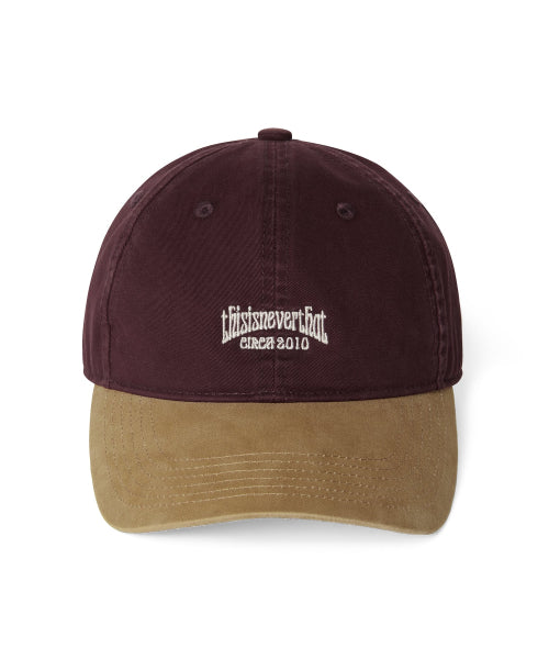 THISISNEVERTHAT THISISNEVERTHAT Small RS-Logo Cap Burgundy/Beige