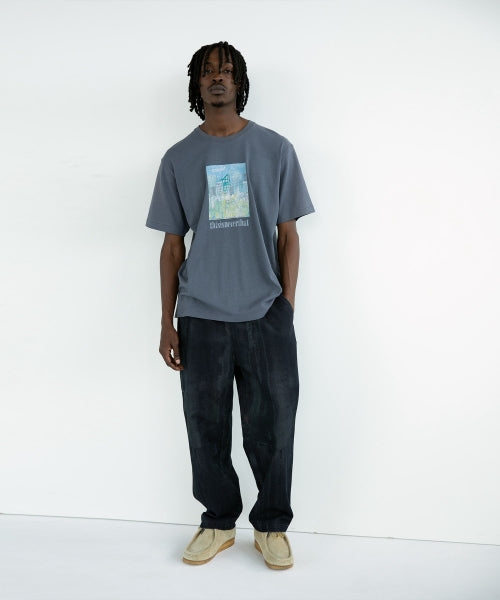 THISISNEVERTHAT THISISNEVERTHAT Blurred Flow Pant Black