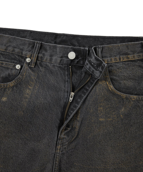 THISISNEVERTHAT THISISNEVERTHAT Metal Relaxed Jeans Gold