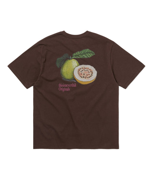 THISISNEVERTHAT THISISNEVERTHAT T-Shirt Guava Tee Dark Chocolate