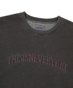 THISISNEVERTHAT THISISNEVERTHAT Arch-Logo Sweatshirt Charcoal
