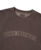 THISISNEVERTHAT THISISNEVERTHAT Arch-Logo Crewneck Dark Chocolate