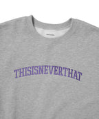 THISISNEVERTHAT THISISNEVERTHAT Arch-Logo Sweatshirt Heather Grey