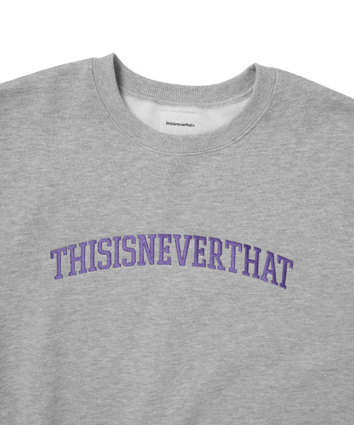 THISISNEVERTHAT THISISNEVERTHAT Arch-Logo Sweatshirt Heather Grey