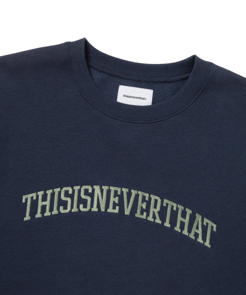 THISISNEVERTHAT THISISNEVERTHAT Arch-Logo Sweatshirt Navy