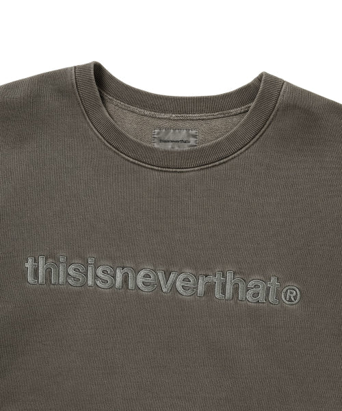THISISNEVERTHAT THISISNEVERTHAT T-Logo Crewneck Dark Mocha