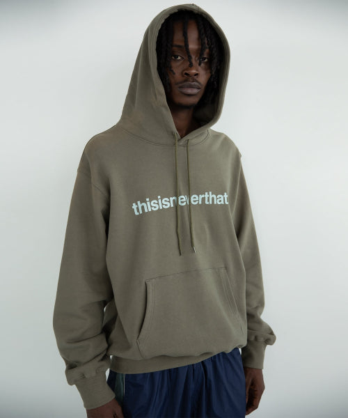 THISISNEVERTHAT THISISNEVERTHAT T-Logo LT Hoodie Olive
