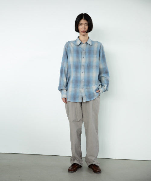 THISISNEVERTHAT THISISNEVERTHAT Nep Shadow Check Shirt Unisex