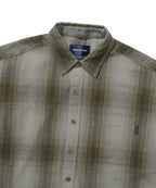 THISISNEVERTHAT THISISNEVERTHAT Nep Shadow Check Shirt Khaki