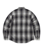 THISISNEVERTHAT THISISNEVERTHAT Nep Shadow Check Shirt Navy