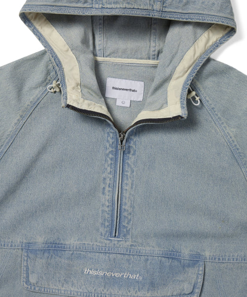 THISISNEVERTHAT THISISNEVERTHAT Anorak Jacket Washed Blue