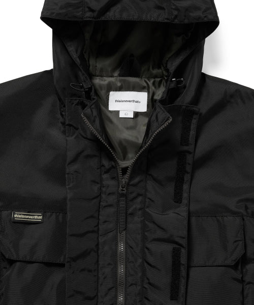THISISNEVERTHAT THISISNEVERTHAT SP-Logo Wading Jacket Black