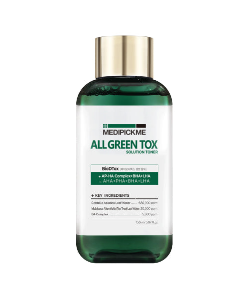 MEDIPICKME All Green Tox Solution Cica Sebum & Barrier Improvement Toner 150ml