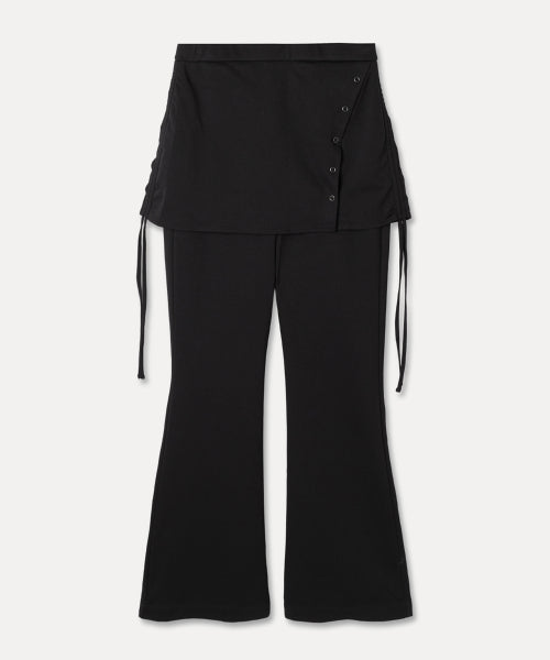MIXXO MIXXO Layered Semi-Boot Cut Pants C