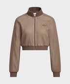 ADIDAS ADIDAS Cropped Track Top - Brown