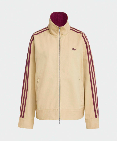 ADIDAS ADIDAS Twill Full Zip Jacket - Beige