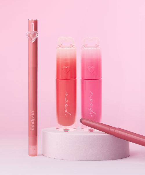 peripera peripera Ink Mood Glow Tint + Puppy Plumping Dew Lip Pencil Set