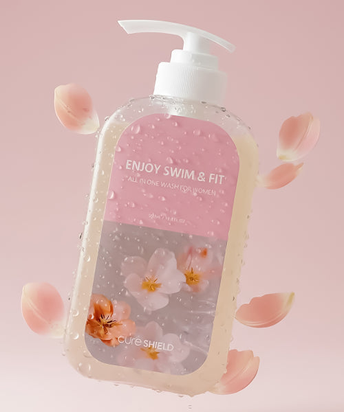 CURESHIELD Enjoy Swim & Fit All-in-One Wash for Women 500ml