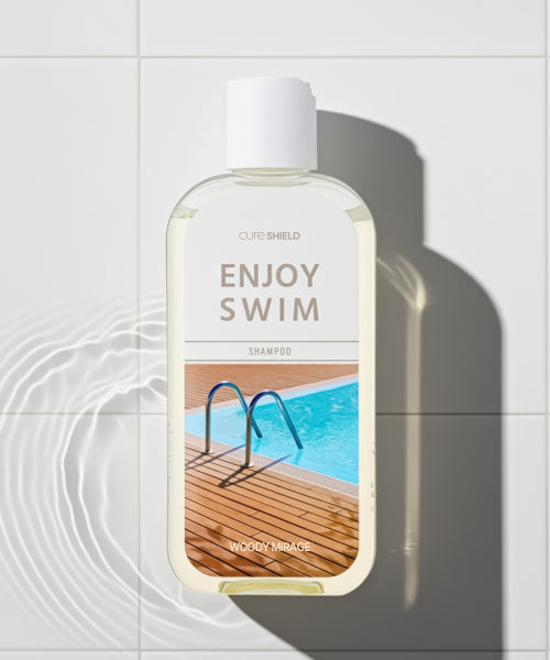 CURESHIELD Enjoy Swim Shampoo Pool Chlorine Odor Removal 200ml
