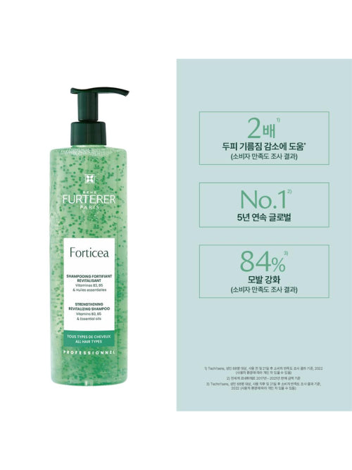 RENE FURTERER SET) Porticia Super Volume Shampoo 600ml Duo (+3 free 50ml)