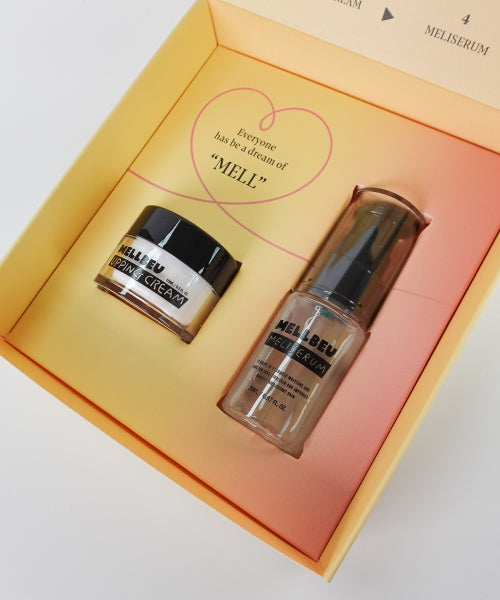 MELLBEU [Mel Pocket Intensive Elasticity Care] Miniature Upping Cream 15ml + Miniature Mary Serum 20ml