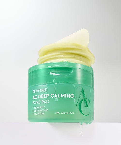 Dewytree [Total 130 sheets, 1 main product + 1 refill] AC deep soothing pore pad 60 sheets main product + 70 refills