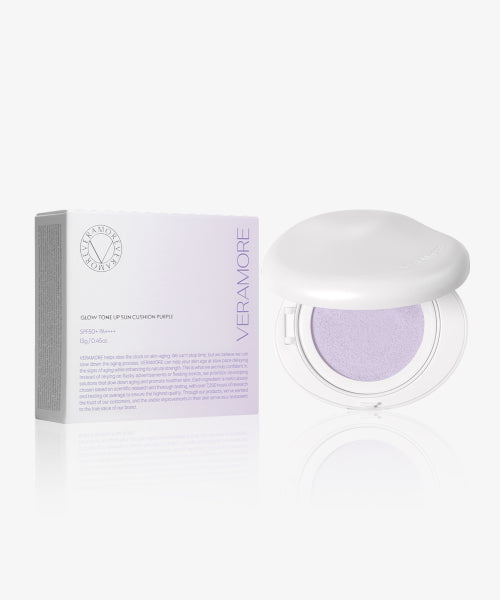 VERAMORE VERAMORE Glow Tone Up Sun Cushion SPF 50+ Purple