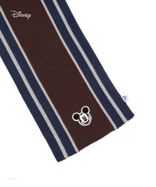 THISISNEVERTHAT THISISNEVERTHAT TNT_Mickey_Scarf Dusty Blue/Brown