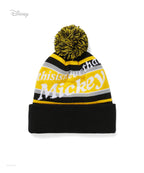 THISISNEVERTHAT THISISNEVERTHAT TNT_Mickey_Pom Beanie Black/Yellow