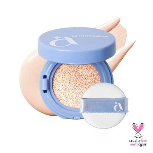 UNLEASHIA UNLEASHIA A by Enricia Hey Dew Blue Cushion 24N