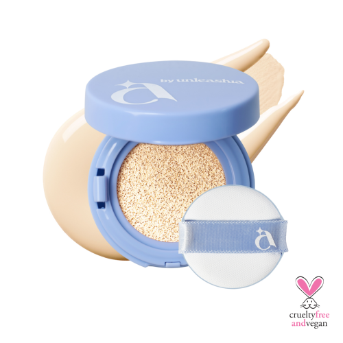 UNLEASHIA UNLEASHIA A by Enricia Hey Dew Blue Cushion 24N