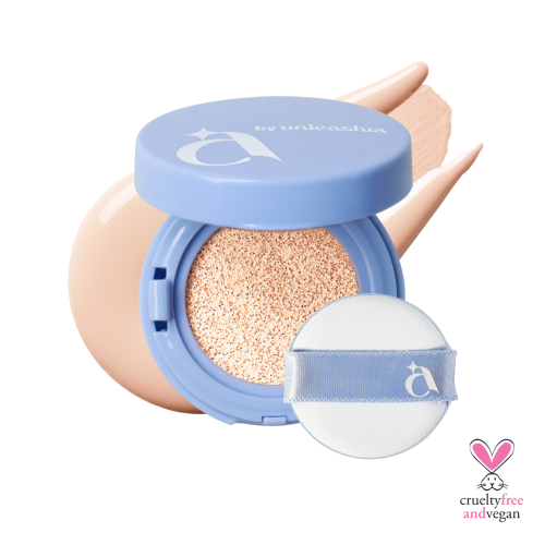 UNLEASHIA UNLEASHIA A by Enricia Hey Dew Blue Cushion 24N