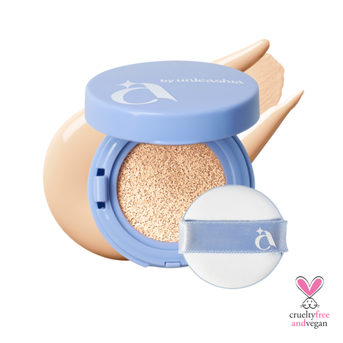UNLEASHIA UNLEASHIA A by Enricia Hey Dew Blue Cushion 24N