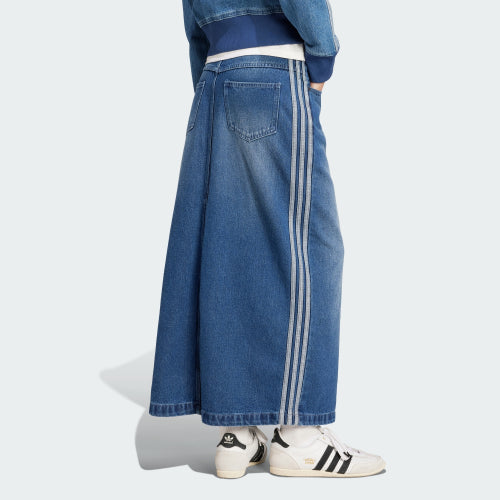 ADIDAS ADIDAS Denim Long Skirt - Indigo