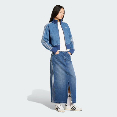 ADIDAS ADIDAS Denim Long Skirt - Indigo
