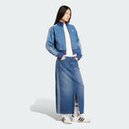 ADIDAS ADIDAS Denim Long Skirt - Indigo