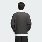 ADIDAS ADIDAS Knitwear Track Top - Black