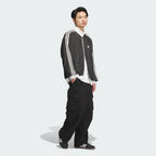ADIDAS ADIDAS Knitwear Track Top - Black