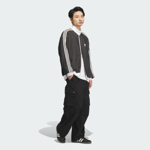 ADIDAS ADIDAS Knitwear Track Top - Black