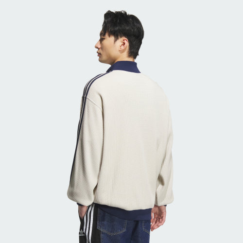 ADIDAS ADIDAS Knitwear Track Top - Oversized Fit