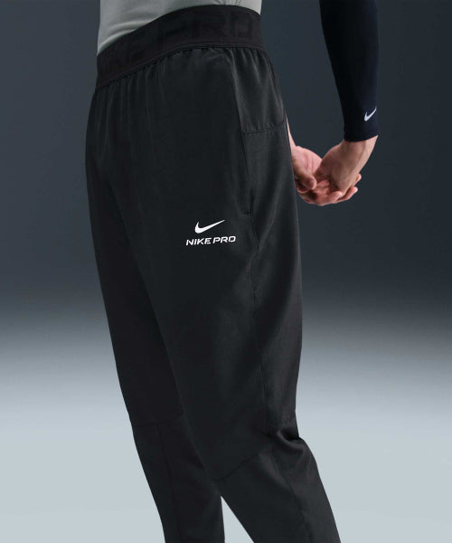 NIKE NIKE Pro Training Dry Fit Pants M - Black:White