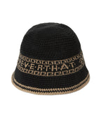 THISISNEVERTHAT THISISNEVERTHAT Crochet Bucket Hat Black