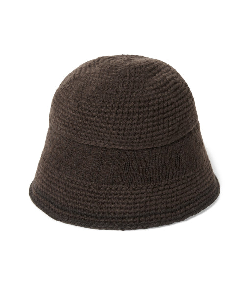 THISISNEVERTHAT THISISNEVERTHAT Crochet Bucket Hat Brown