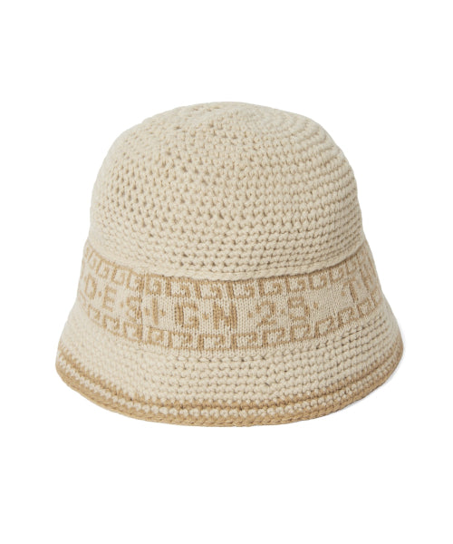 THISISNEVERTHAT THISISNEVERTHAT Crochet Bucket Hat Ivory