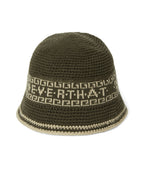 THISISNEVERTHAT THISISNEVERTHAT Crochet Bucket Hat Olive
