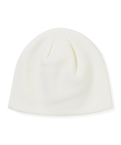 THISISNEVERTHAT THISISNEVERTHAT Debossed That No Cuff Beanie Off White