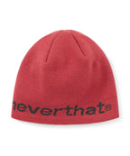 THISISNEVERTHAT THISISNEVERTHAT SP-Logo No Cuff Beanie Red Pink